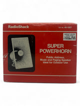 RadioShack 40-1307 Super Powerhorn – Vintage NOS Outdoor Speaker Radio Shack