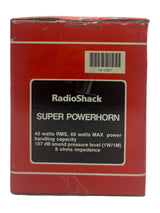 RadioShack 40-1307 Super Powerhorn – Vintage NOS Outdoor Speaker Radio Shack