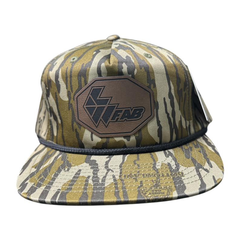 L&W Logo Snapback Hat- Leather Patch
