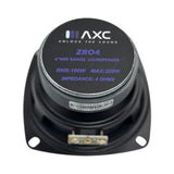 Audio Xtreme Code AXC-ZRO4 | 4" 100W RMS Midrange Speaker (Single) Audio Xtreme Code