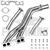 Exhaust Headers for 1990-1995 Nissan Hardbody D21 Pickup 2.4L 4WD Flashark