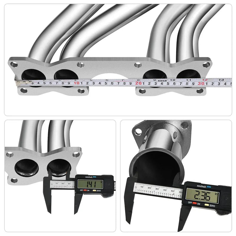 Exhaust Headers for 1990-1995 Nissan Hardbody D21 Pickup 2.4L 4WD Flashark