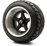 Modz Maverick 14X10 Machined Black with Street Fox 23X10-14