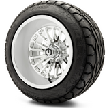 Modz Assassin 14X10 Chrome with Modz Steet Fox 23X10-14