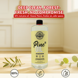Pine Oil 80 Cleaner: 80% Pure Pine Oil - 32 oz. and 1-Gallon, Plant‑Powered Disinfectant