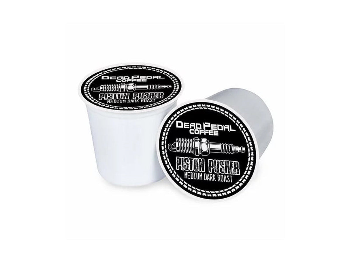 Piston Pusher Medium Dark, 12 Spark Plugs Dead Pedal Coffee