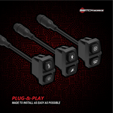 Sierra6, 6-Switch, 3-Rocker Electronic Accessory Smart Switcher - Universal SWITCH Works