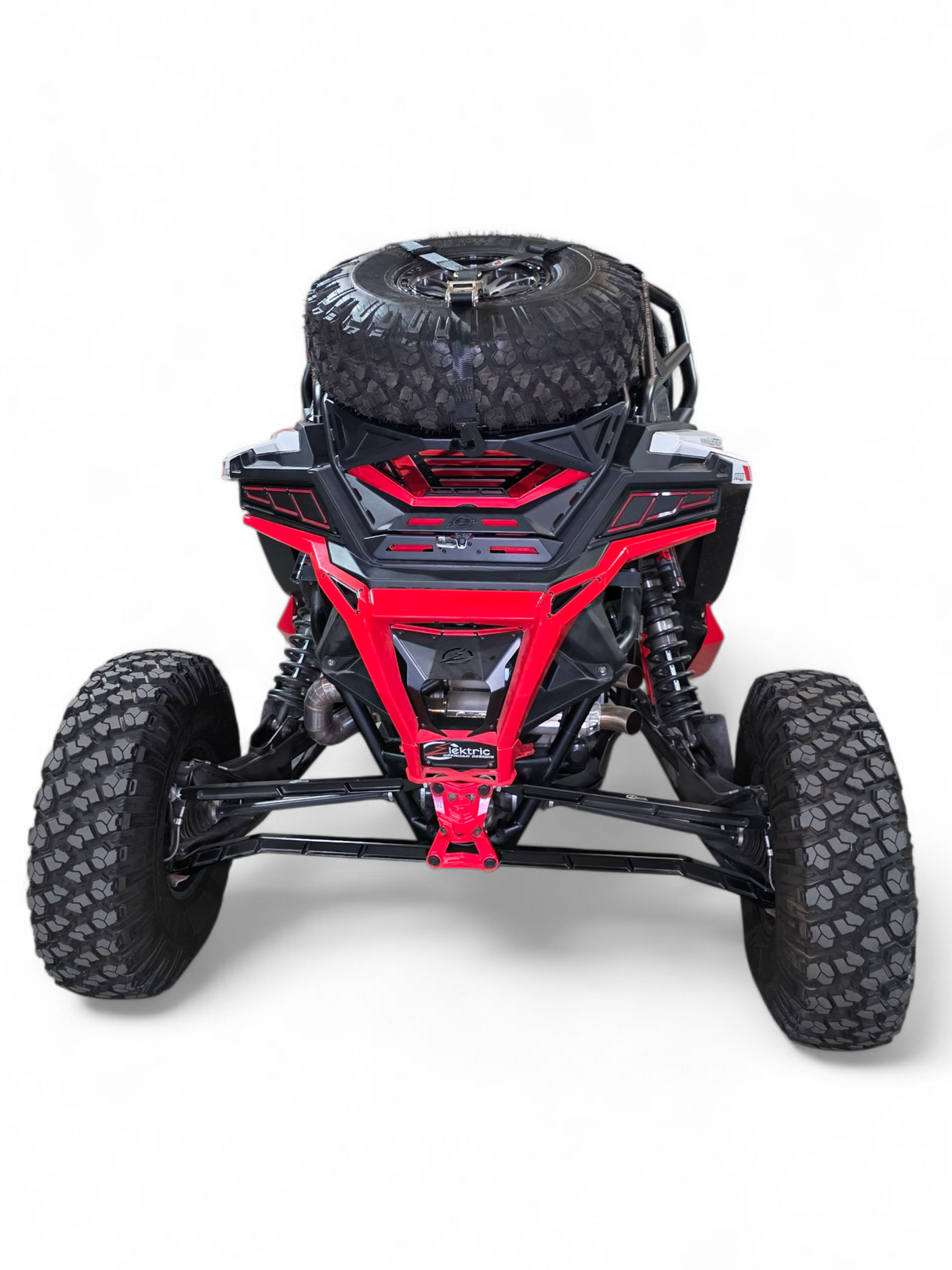 2020+ Polaris RZR Pro XP, 2022+ Pro R/Turbo R, 2025+ Pro R/Pro S Tire Rack www.elektricoffroad.com