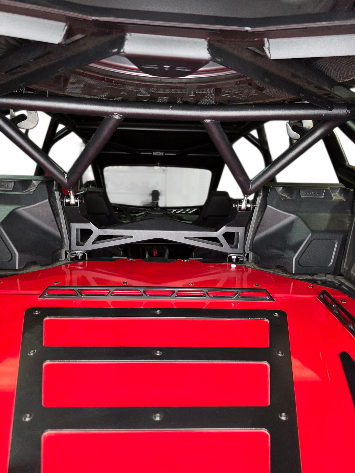 2020+ Polaris RZR Pro XP, 2022+ Pro R/Turbo R, 2025+ Pro R/Pro S Tire Rack www.elektricoffroad.com