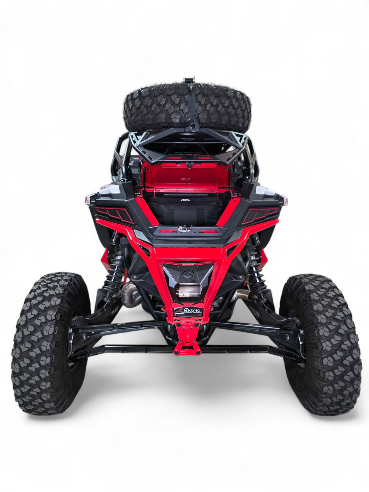 2020+ Polaris RZR Pro XP, 2022+ Pro R/Turbo R, 2025+ Pro R/Pro S Tire Rack www.elektricoffroad.com