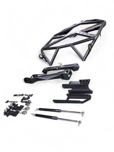 2020+ Polaris RZR Pro XP, 2022+ Pro R/Turbo R, 2025+ Pro R/Pro S Tire Rack www.elektricoffroad.com