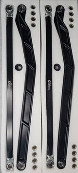 2022 to Current Polaris RZR Pro R, Pro S, Turbo R High Clearance Radius Rods in Black Finish www.elektricoffroad.com