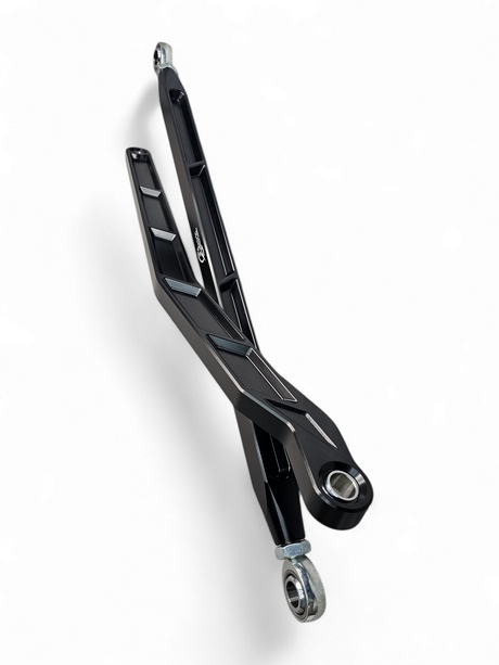 2022 to Current Polaris RZR Pro R, Pro S, Turbo R High Clearance Radius Rods in Black Finish www.elektricoffroad.com