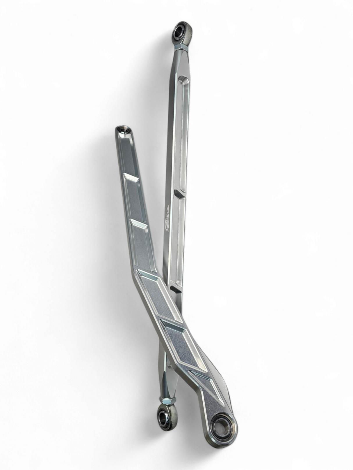 2022 to Current Polaris RZR Pro R, Pro S, Turbo R High Clearance Radius Rods in Clear Finish www.elektricoffroad.com