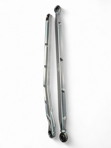 2022 to Current Polaris RZR Pro R, Pro S, Turbo R High Clearance Radius Rods in Clear Finish www.elektricoffroad.com