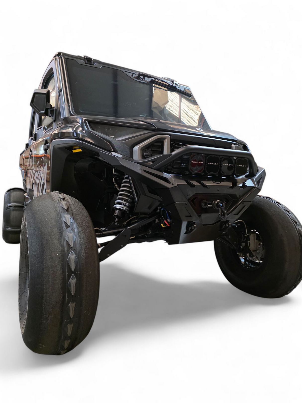 2024+ Polaris Ranger 1500 XD Volt Front Bumper www.elektricoffroad.com