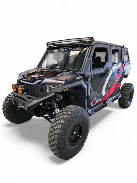 2024+ Polaris Xpedition HDX Front Winch Bumper (Standard Small Hoop) www.elektricoffroad.com