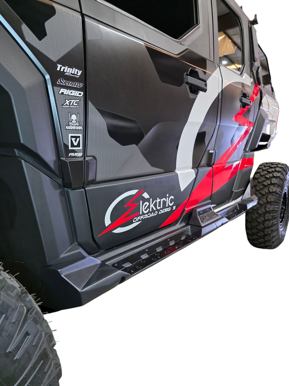2024+ Polaris Xpedition Rock Steps (4 Seat) www.elektricoffroad.com