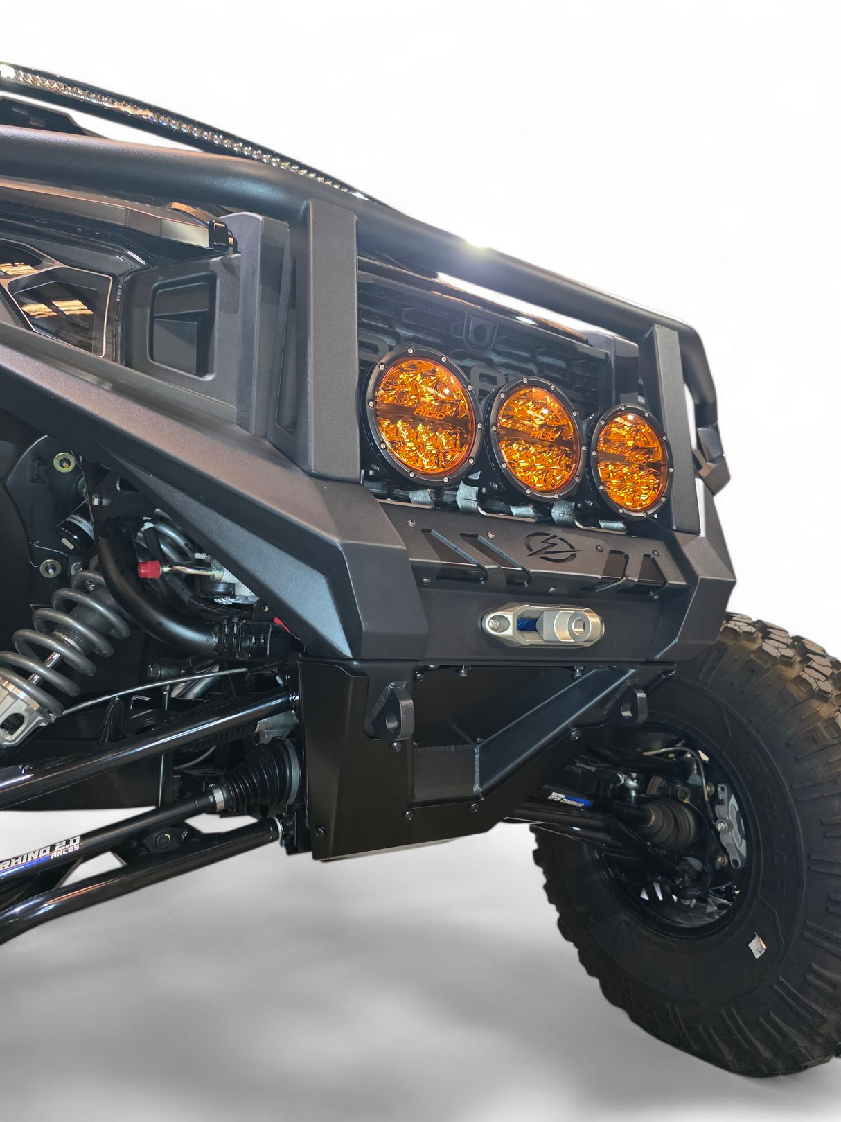 2024+ Polaris Xpedition HDX Front Winch Bumper with Brush Guard www.elektricoffroad.com