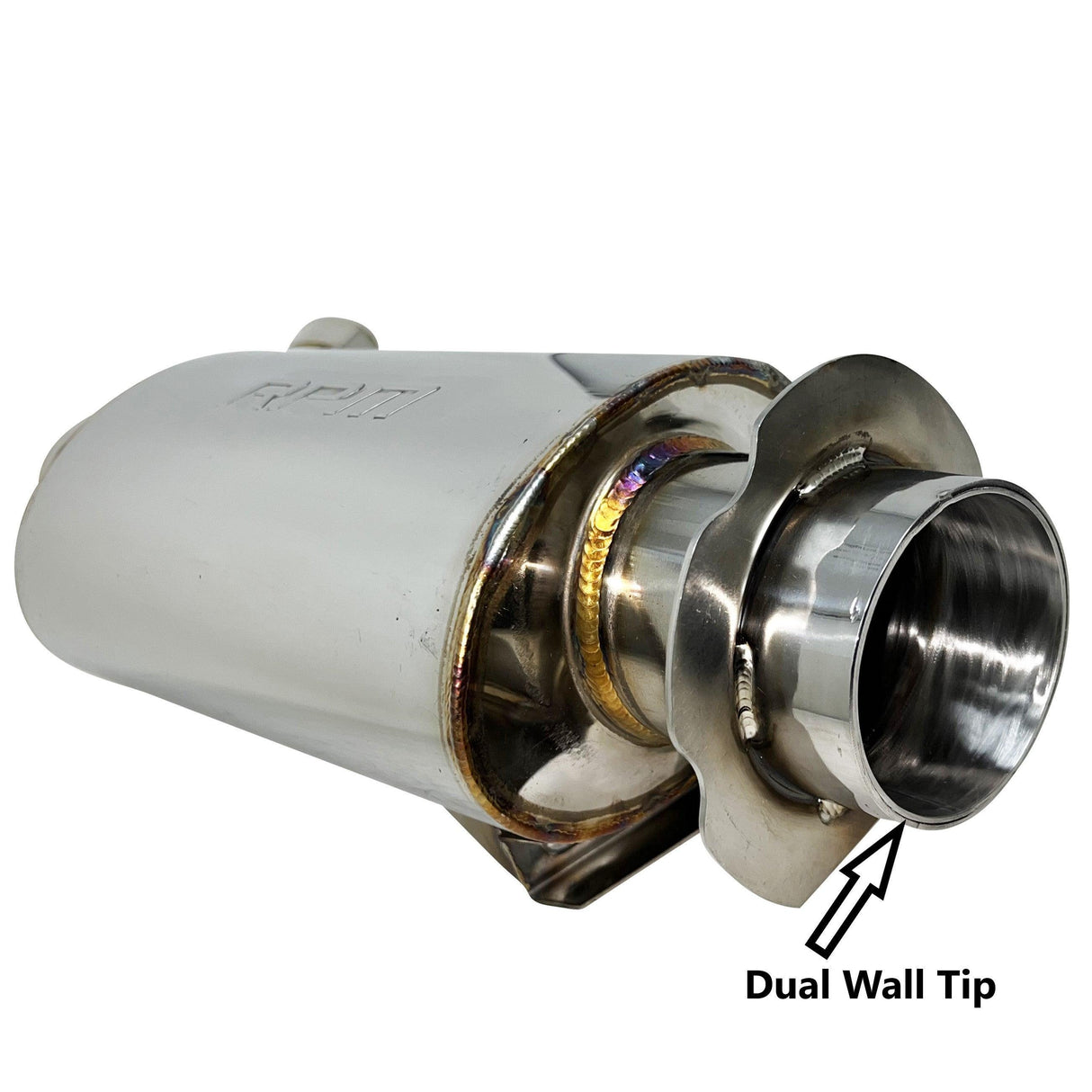 RPM 2022-2024 Polaris Patriot Boost 850 / VR1 Turbo Stainless Lightweight Sport Muffler