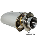 RPM 2022-2024 Polaris Patriot Boost 850 / VR1 Turbo Stainless Lightweight Sport Muffler