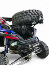 2022+ Polaris RZR Pro R Amp Rear Tire Rack Rear Bumper Combo www.elektricoffroad.com