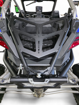 2022+ Polaris RZR Pro R Amp Rear Tire Rack Rear Bumper Combo www.elektricoffroad.com