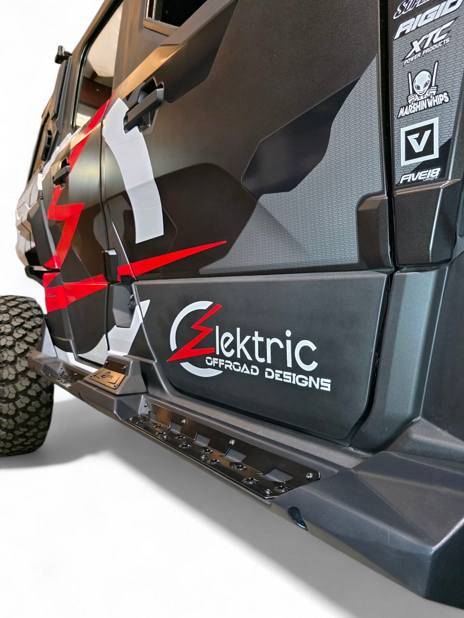 2024+ Polaris Xpedition Rock Steps (4 Seat) www.elektricoffroad.com