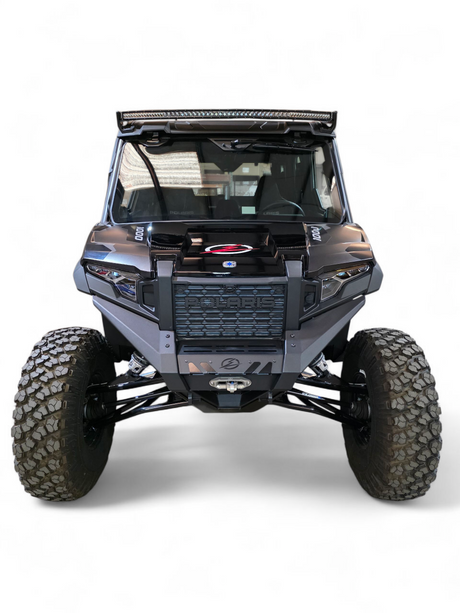 2024+ Polaris Xpedition HDX Front Winch Bumper (Standard Small Hoop) www.elektricoffroad.com
