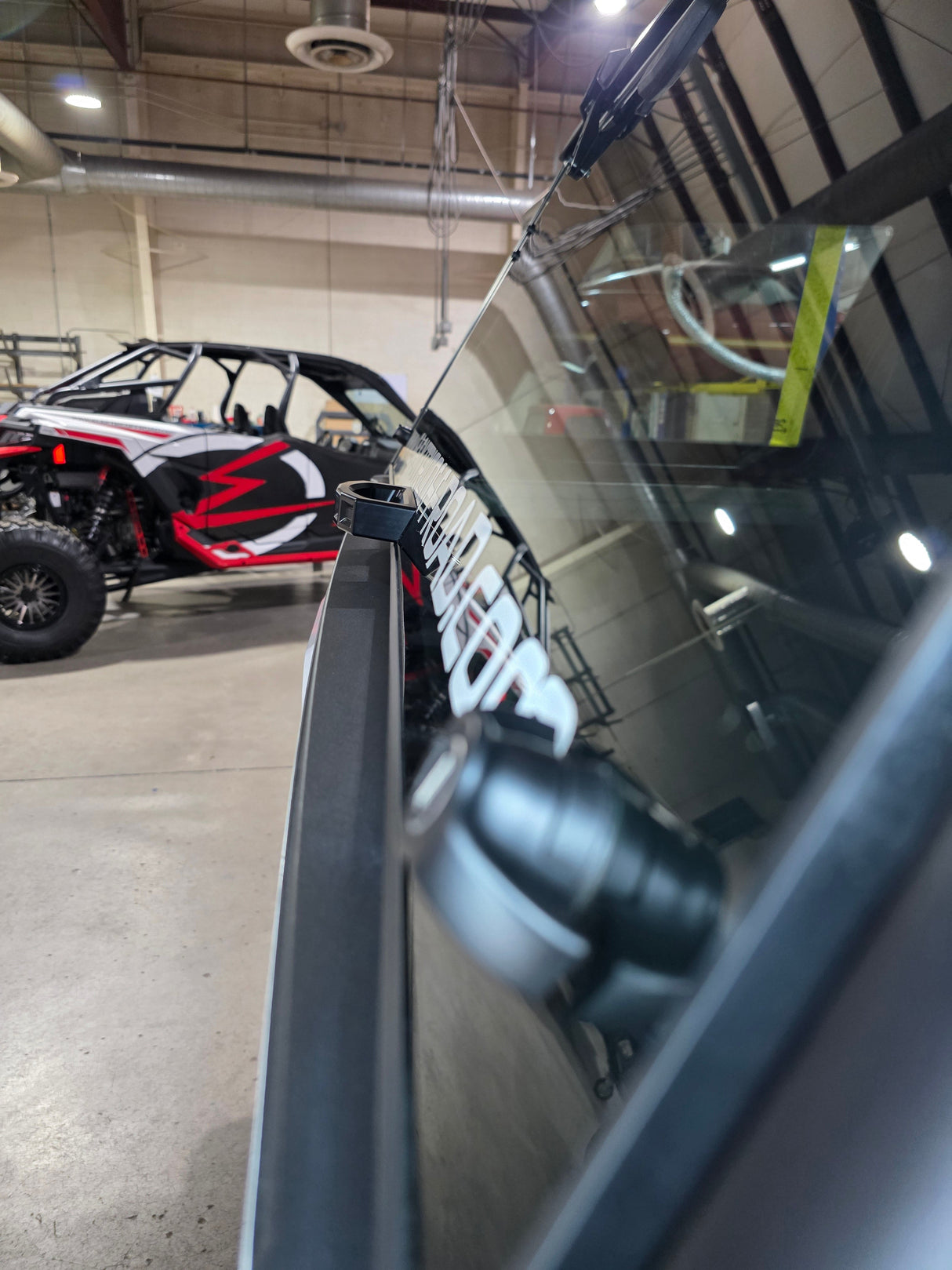 2024+ Polaris Xpedition Rear Glass Handle (Anodized Black) www.elektricoffroad.com