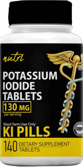 Potassium Iodide Tablets, 140 Tablets TekShack