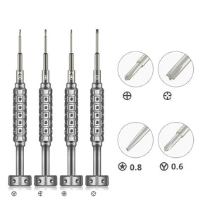 Precision Screwdriver 0.6mm Set – Anti-Slip Handle for Electronics Repair TekShack