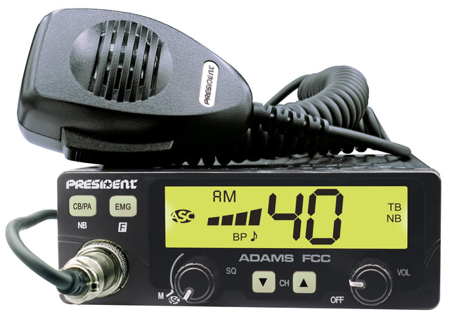 President Adams Compact CB Radio President