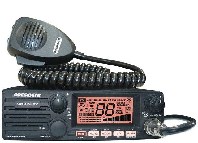 President McKinley Single Sideband and AM CB Radio President