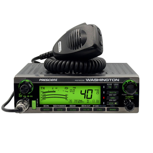 President Washington 10 & 12 Meter Radio 80W President