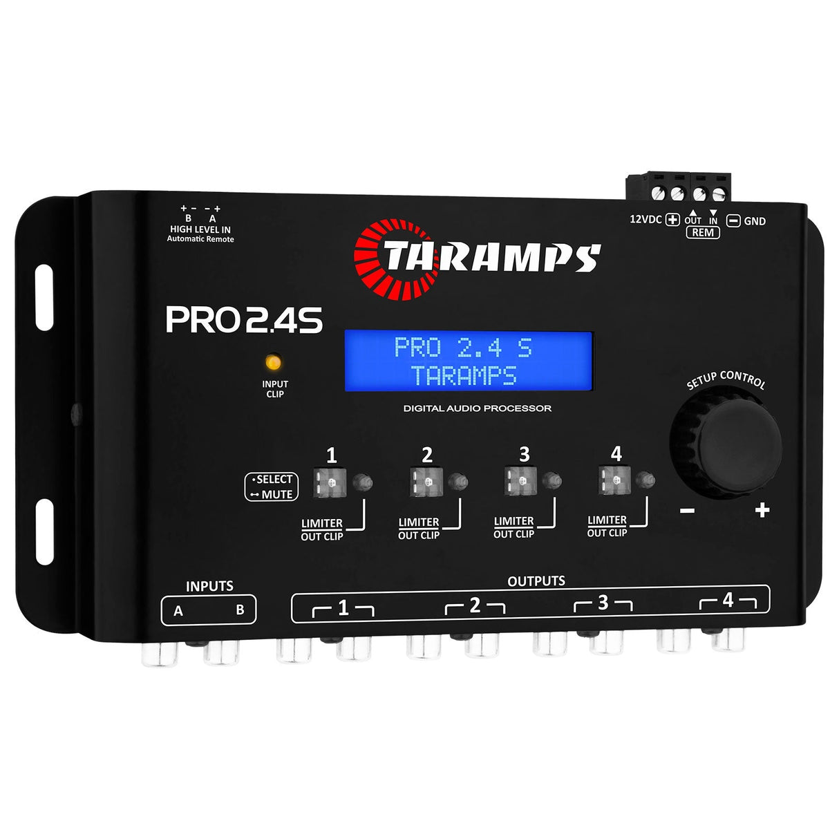 Taramps HD 3000 1 OHM + PRO 2.4S Car Amplifier & Processor COMBO Taramps USA