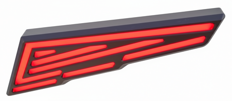 Marshin Whips RZR BILLET LED TAIL LIGHT for Pro R,Turbo R, Pro XP