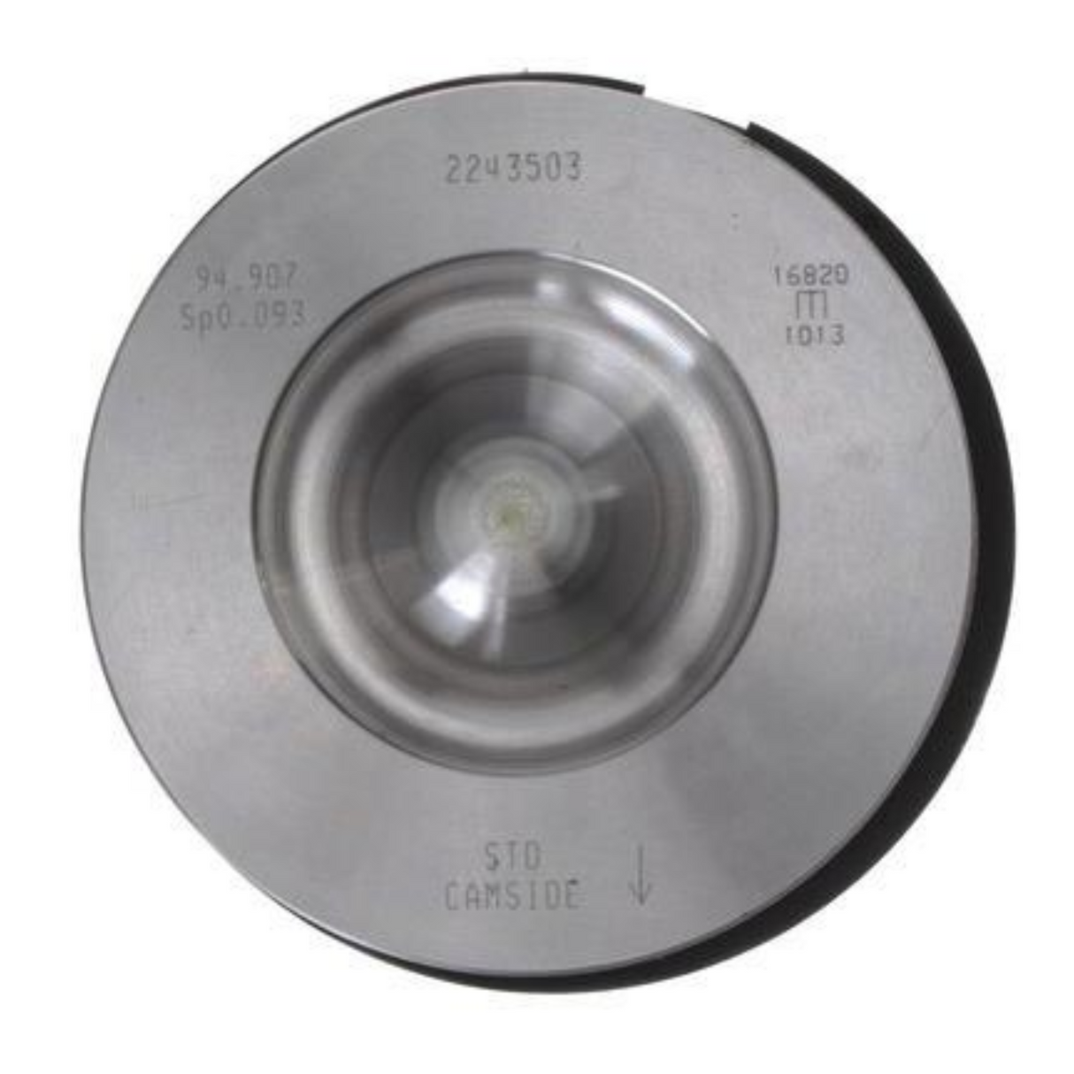 2003-2007 Powerstroke 6.0L Mahle Set of 8 Pistons w/ Rings - .040 (224-3503WR.040)
