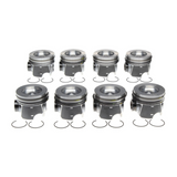 2011-2016 Duramax LML Mahle Set of 8 Pistons w/ Rings - 0.50MM (224-3935WR-0.50MM)