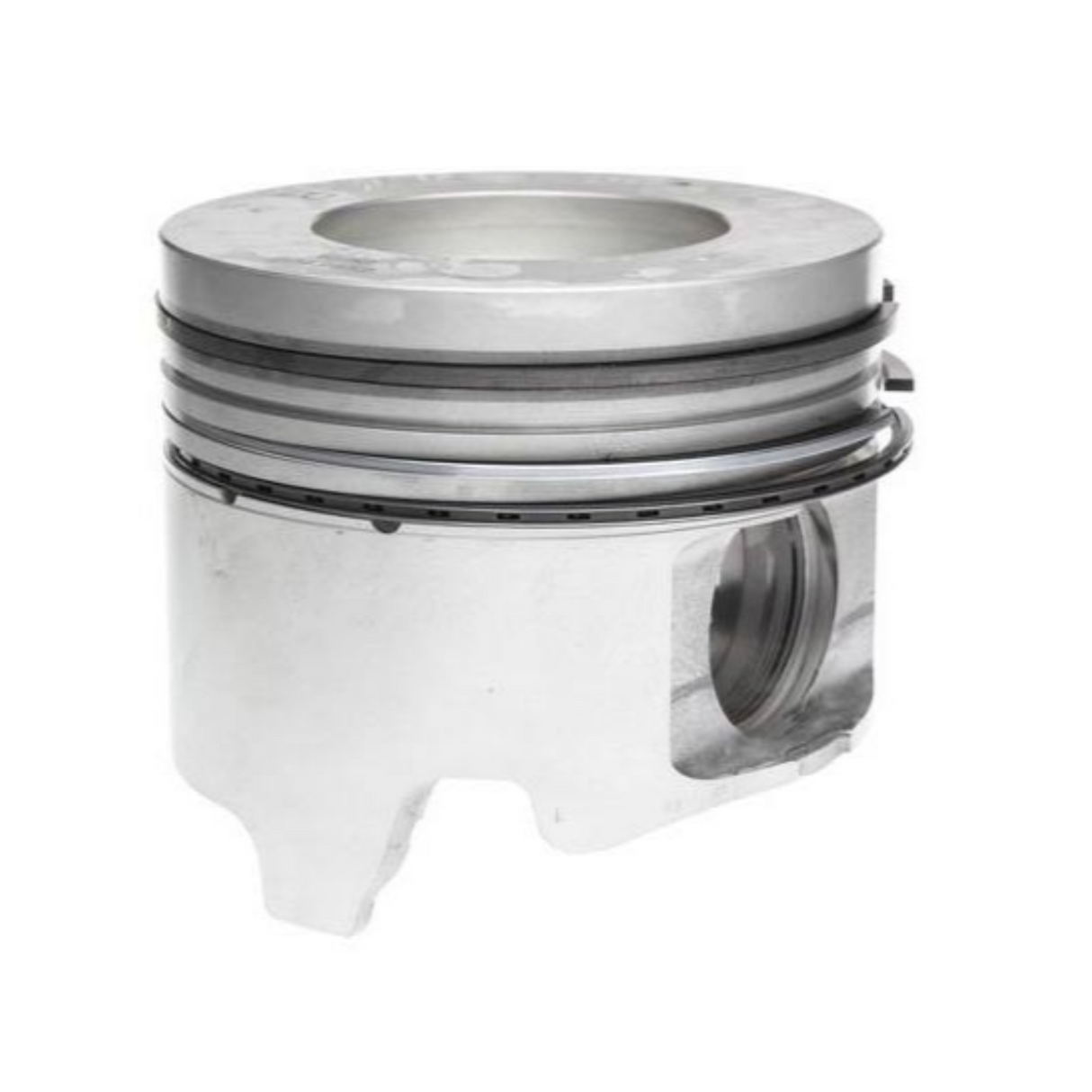 2001-2005 Duramax LB7/LLY Mahle Set of 4 Pistons w/ Rings Right Bank - .010 (224-3452WR.010)