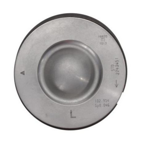 2001-2005 Duramax LB7/LLY Mahle Set of 4 Pistons w/ Rings Left Bank - .010 (224-3451WR.010)