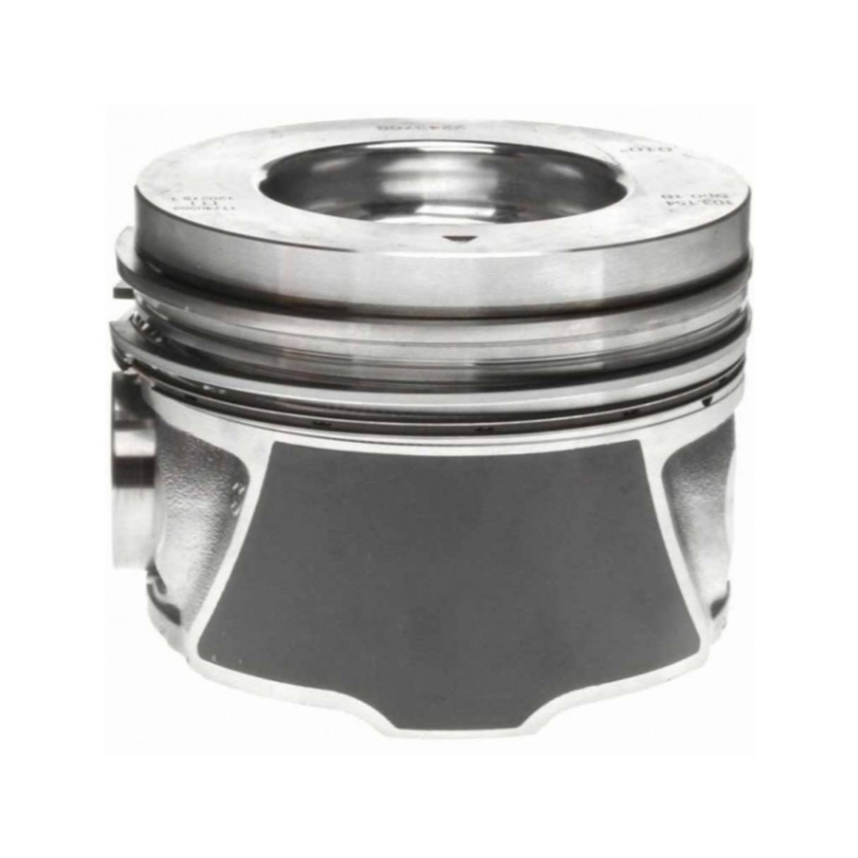 2006-2010 Duramax LLY/LBZ/LMM Mahle Set of 4 Pistons w/ Rings Left Bank - .020 (224-3709WR.020)