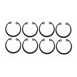 2006-2010 Duramax LLY/LBZ/LMM Mahle Set of 4 Pistons w/ Rings Left Bank - .030 (224-3709WR.030)