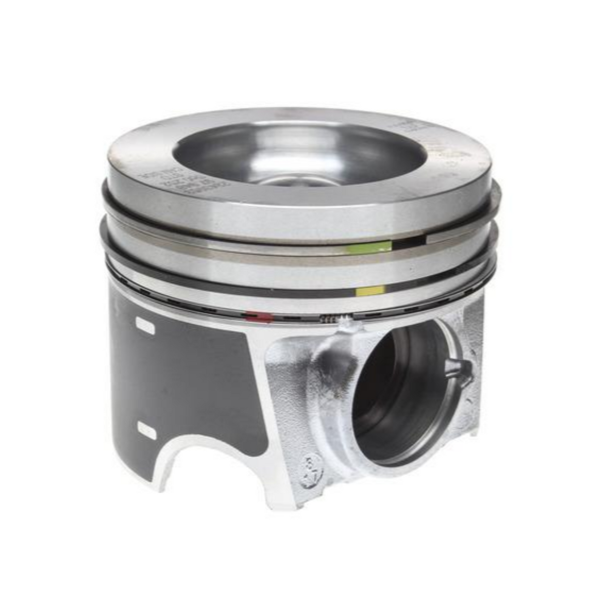 2008-2010 Powerstroke 6.4L Mahle Set of 8 Pistons w/ Rings - .50MM - Reduced Compression (224-3953WR-.050)