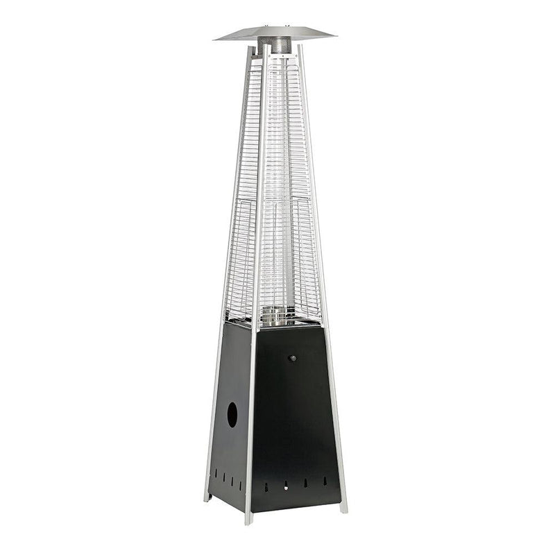Pyramid Style Gas Patio Heater - Black