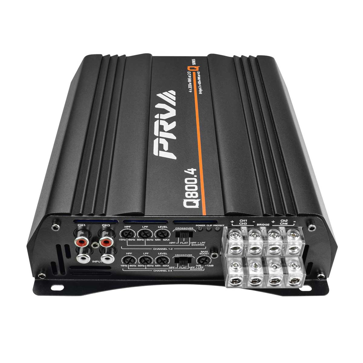 PRV Audio Q800.4 Compact 4 Channel Mini Amplifier 900W