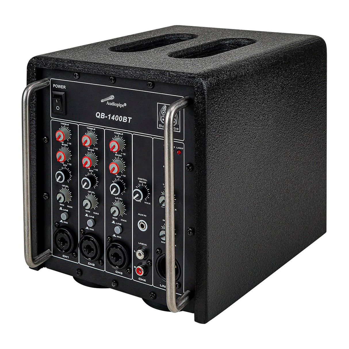 QB-1400BT Bar Cube Power Amplifier Audiopipe