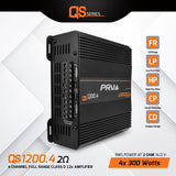 PRV AUDIO QS1200.4 2 Ohm 4 CHANNEL FULL RANGE AMPLIFIER