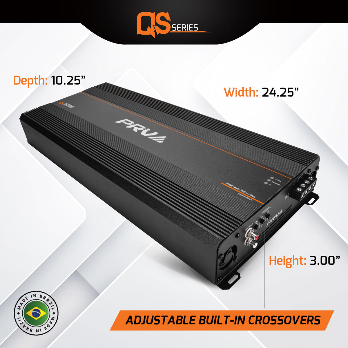 PRV QS16000 1 Ohm Amplifier PRV Audio