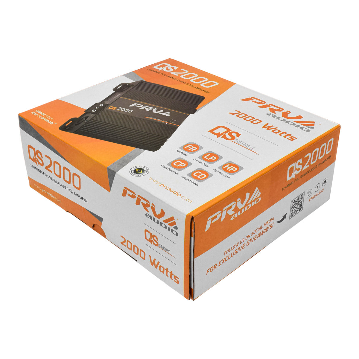 PRV QS2000 2 Ohm Amplifier PRV Audio